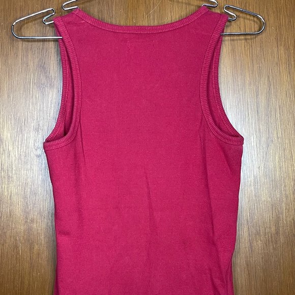 Zyia Active Woman’s Red Cali Sporty Casual Tank Size Medium - Picture 9 of 10